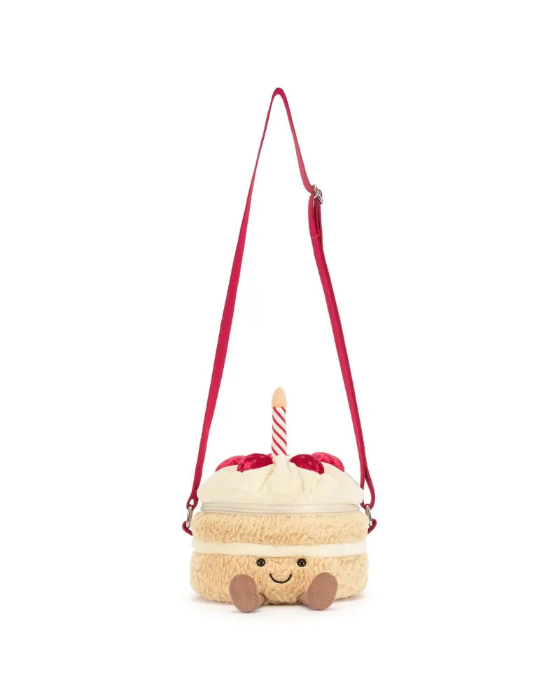 Jellycat Amuseables Birthday Cake Bag - Unique Bunny