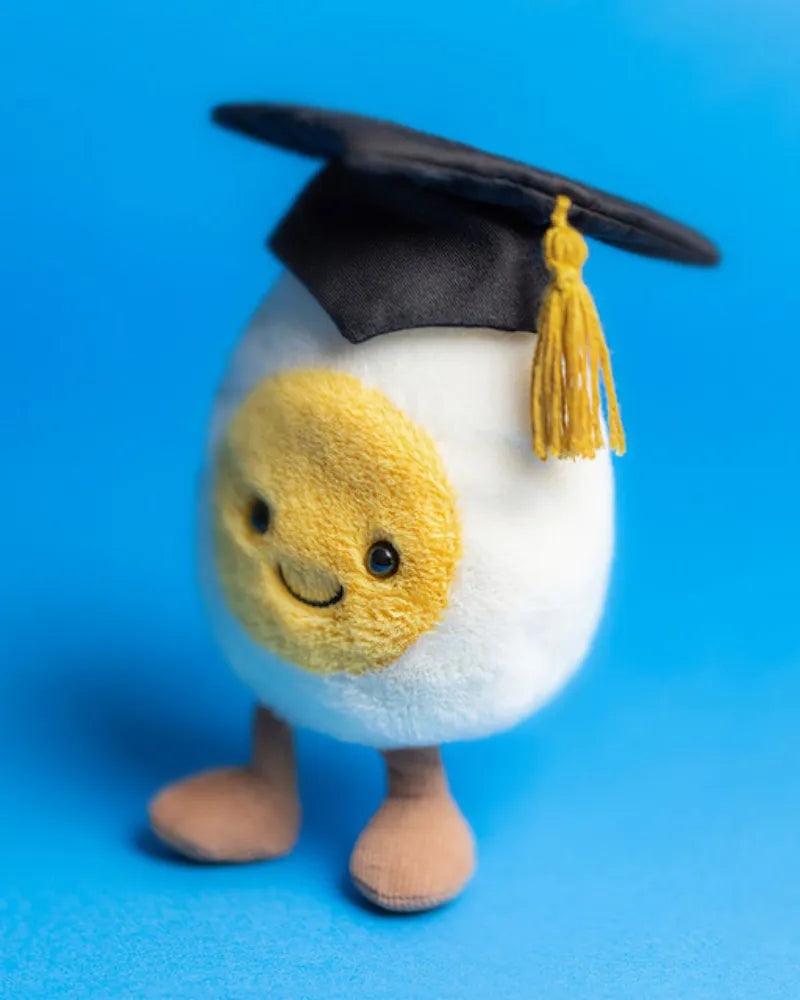 Jellycat Amuseables Boiled Egg Graduation - Unique Bunny
