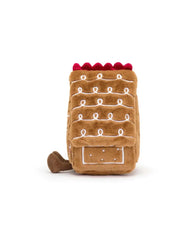 Jellycat Amuseables Gingerbread House - Unique Bunny