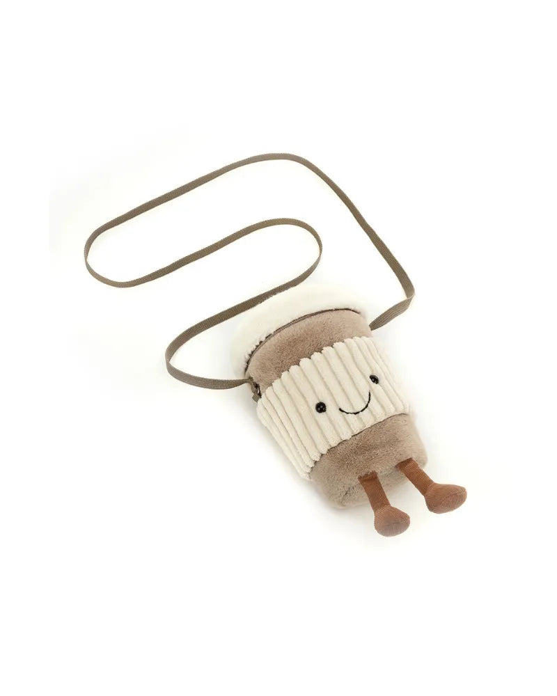 Jellycat Amuseables Perkle Coffee Bag - Unique Bunny