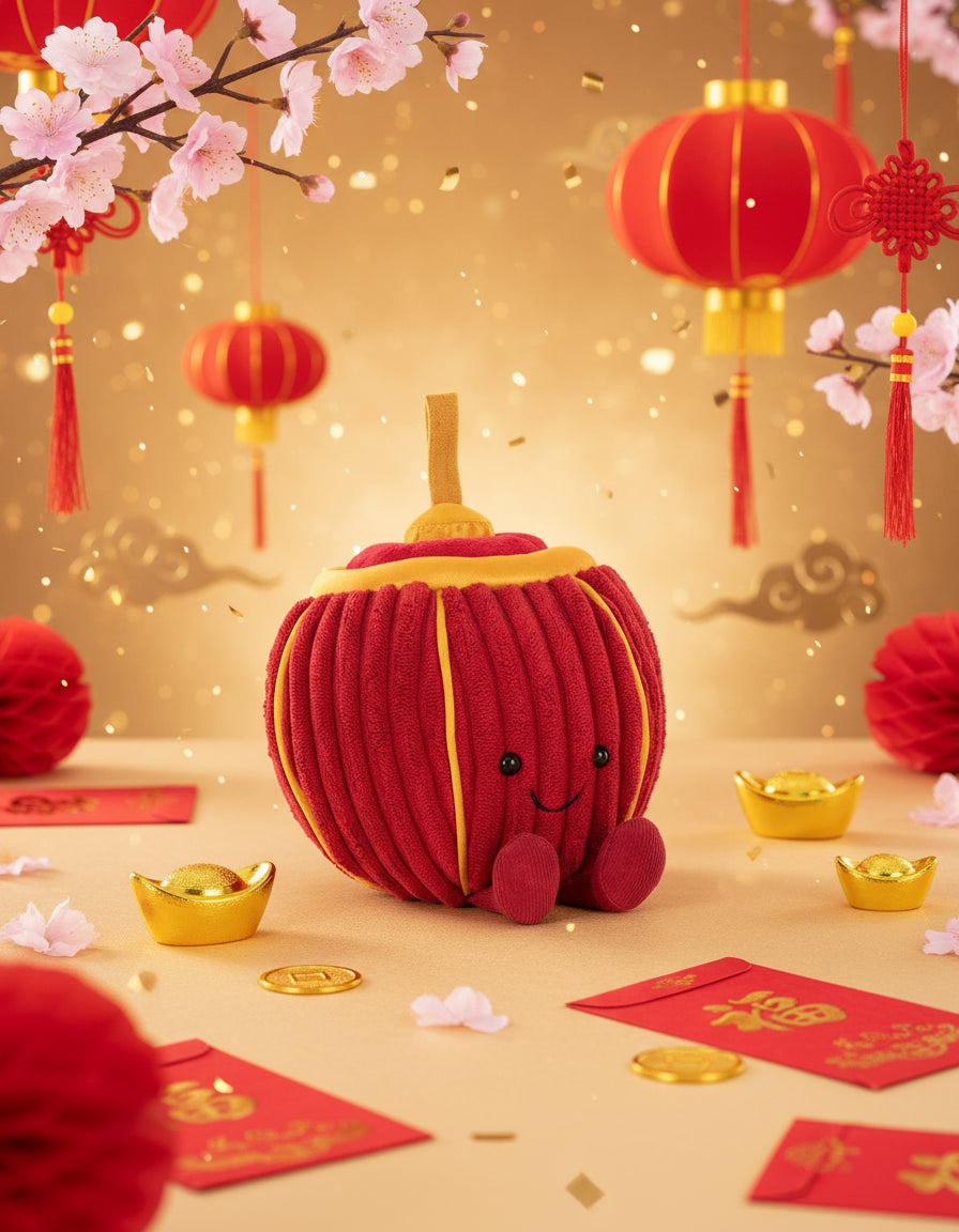 Jellycat Amuseables Rayray Lantern - Unique Bunny