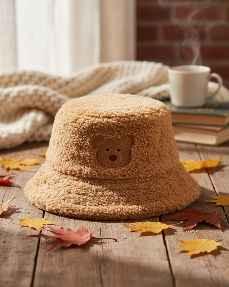 Jellycat Bartholomew Bear Fluffleshade Hat - Unique Bunny