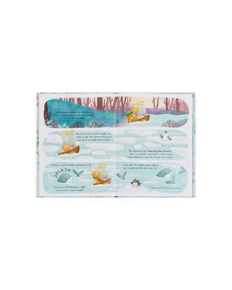 Jellycat Bartholomew Bear and the Snow Giants Book - Unique Bunny