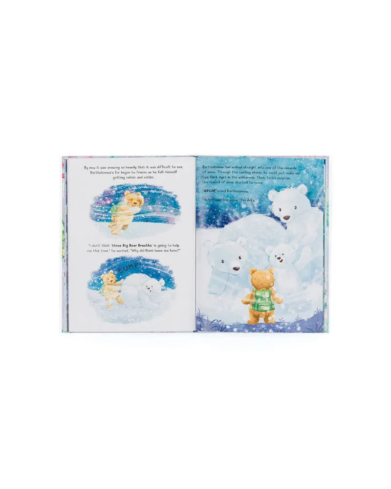 Jellycat Bartholomew Bear and the Snow Giants Book - Unique Bunny