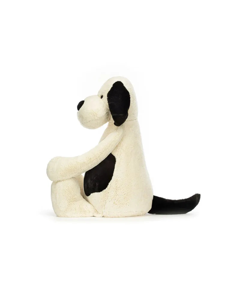 Jellycat Bashful Black & Cream Puppy | Gigantic - Unique Bunny