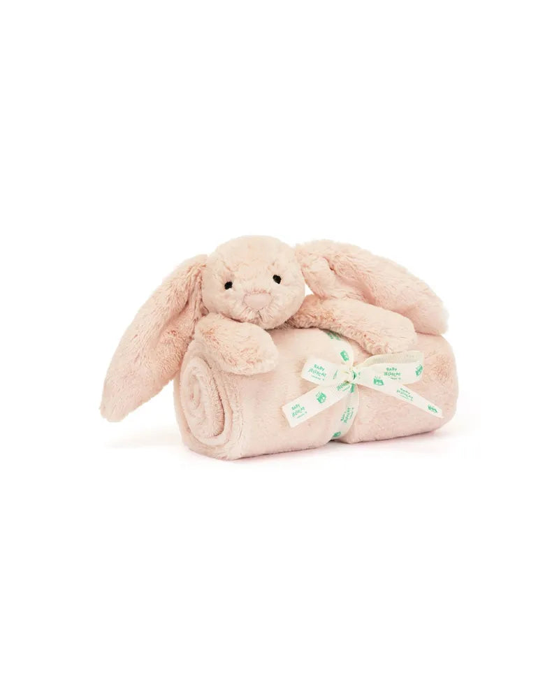 Jellycat Bashful Bunny Blankie Silver -Unique Bunny