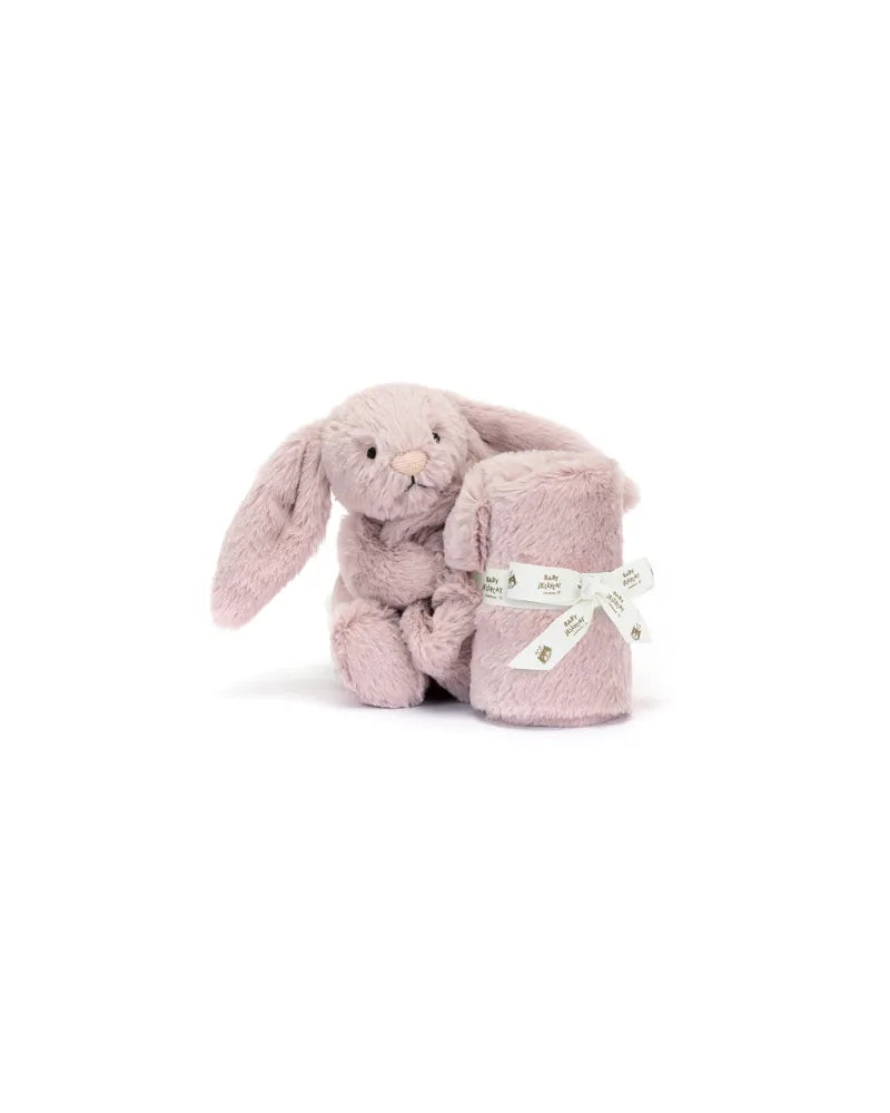Jellycat Bashful Luxe Bunny Rosa Soother - Unique Bunny