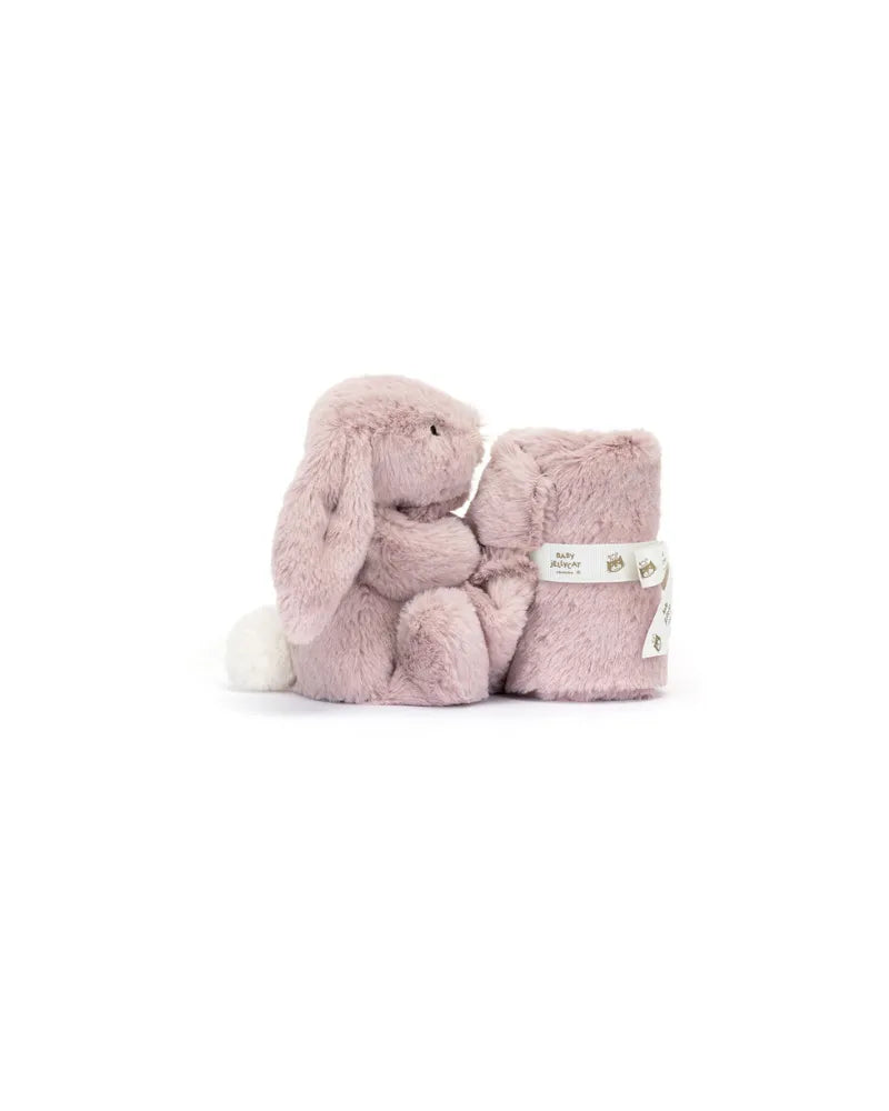 Jellycat Bashful Luxe Bunny Rosa Soother - Unique Bunny