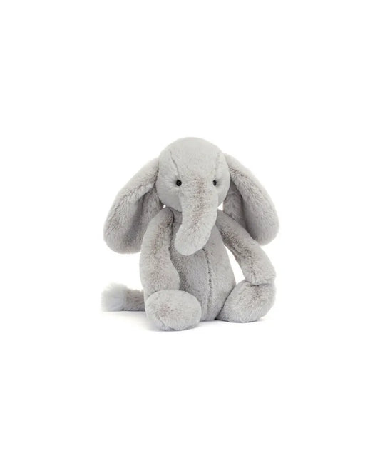 Jellycat Bashful Luxe Elephant Thuddeus - unique Bunny