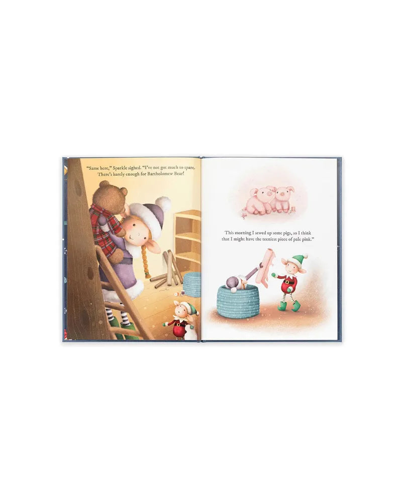 Jellycat Eldo Elf and the Patchwork Bashful Bunny Book - Unique Bunny