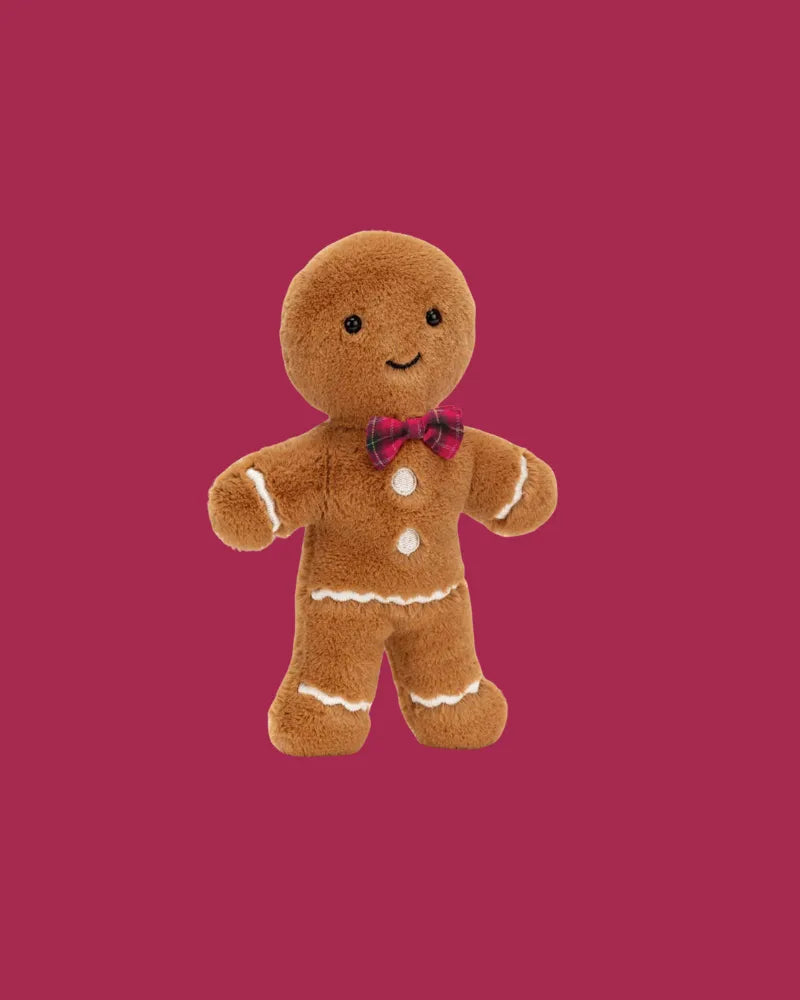 Jellycat Jolly Gingerbread Fred - Unique Bunny