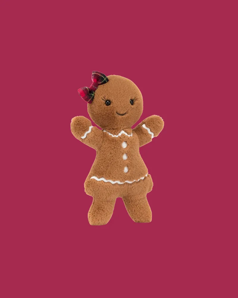 Jellycat Jolly Gingerbread Ruby - Unique Bunny