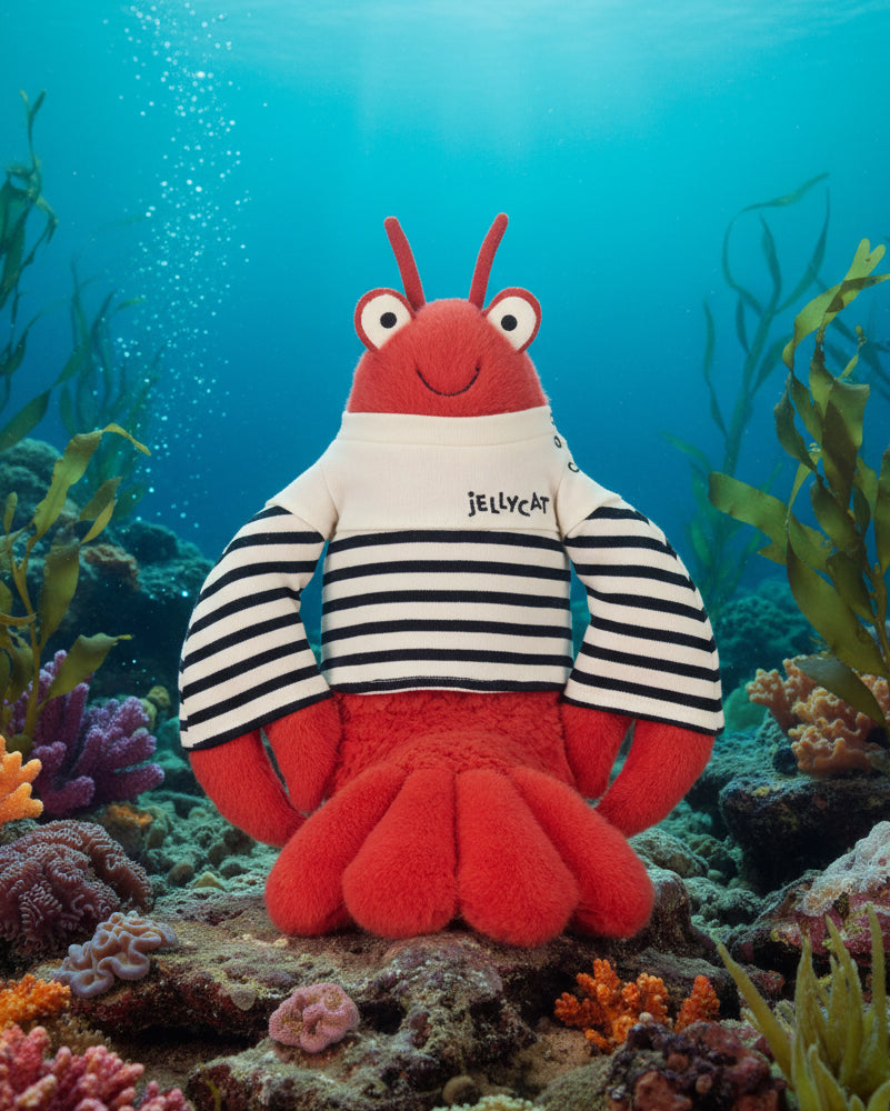 Jellycat Larry Lobster Sailor Outfit - Unique Bunny
