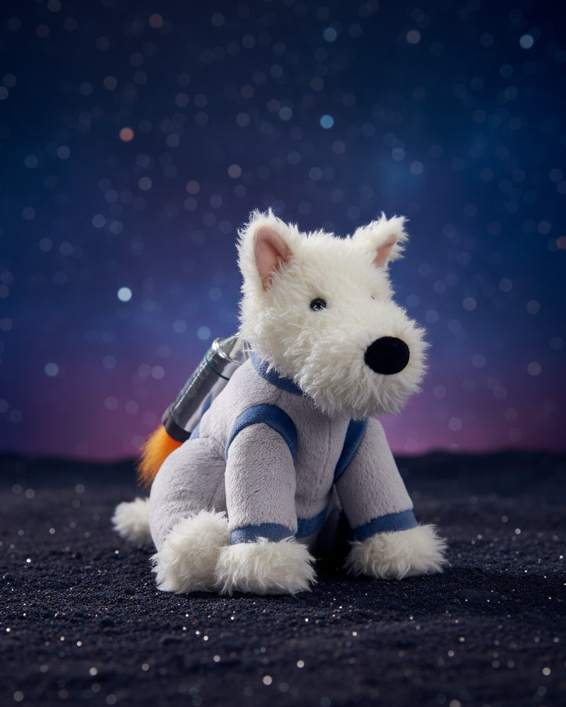 Jellycat Munro Scottie Dog Space Outfit - Unique Bunny