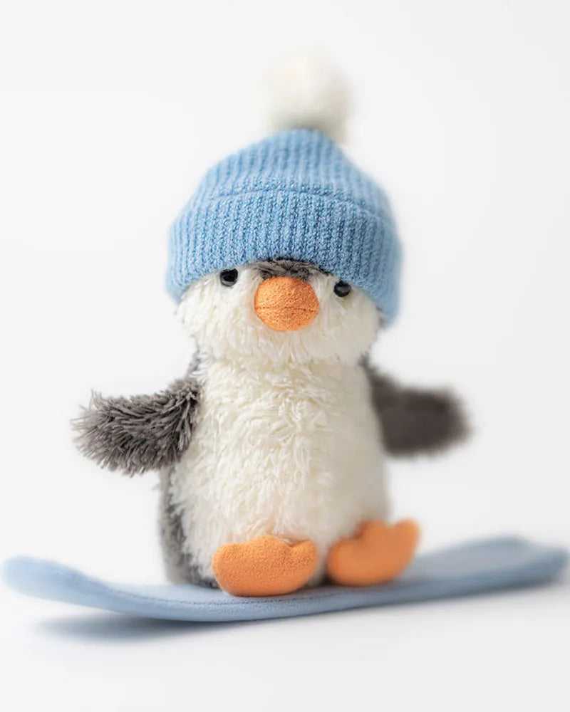 Jellycat Peanut Penguin Snowboarding - Unique Bunny