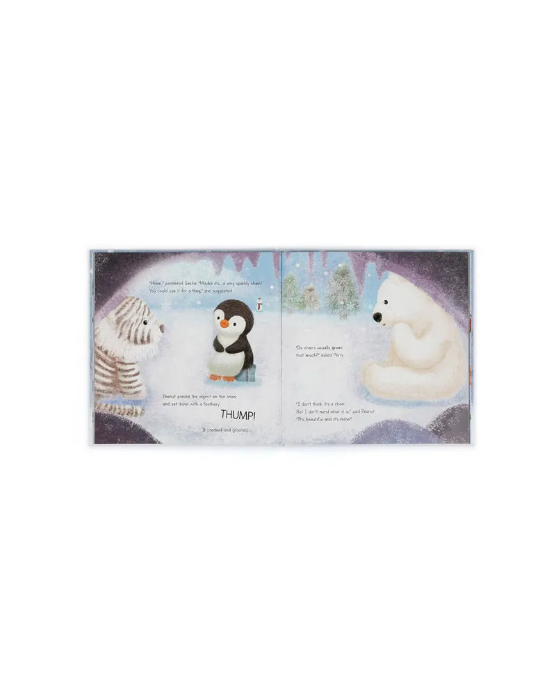 Jellycat Peanut Penguin’s Perfect Present Book - Unique Bunny