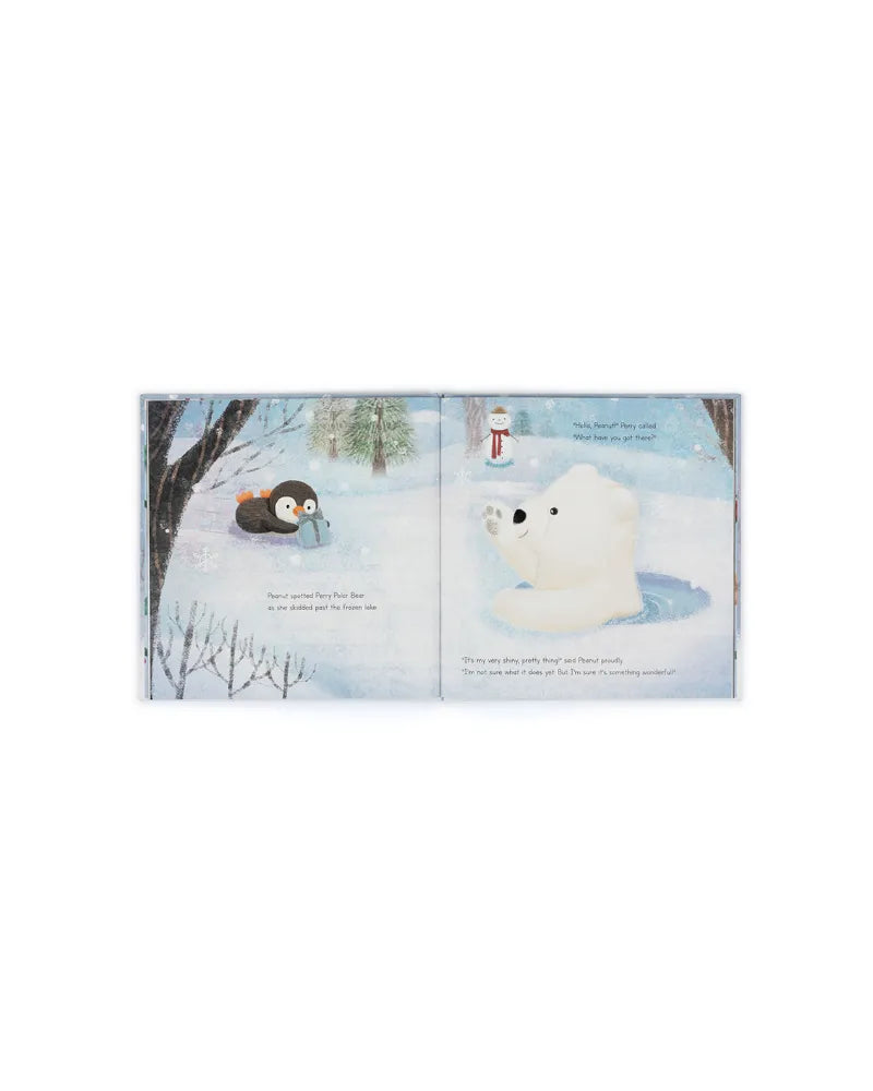 Jellycat Peanut Penguin’s Perfect Present Book - Unique Bunny