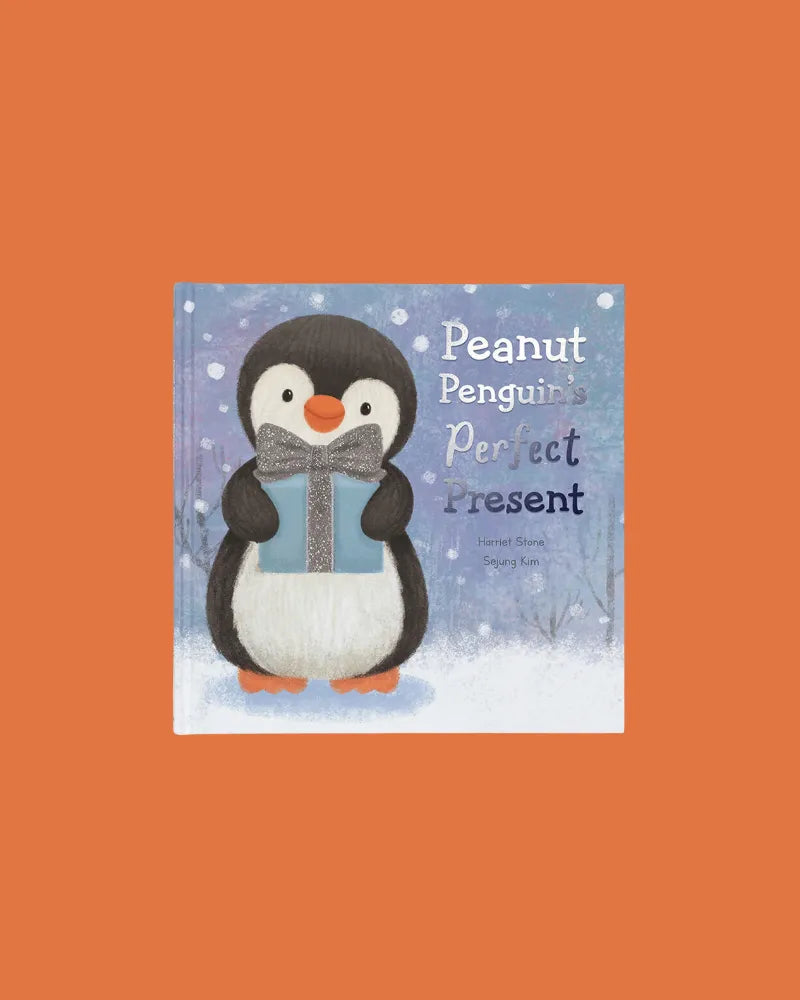 Jellycat Peanut Penguin’s Perfect Present Book - Unique Bunny