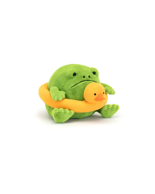 Jellycat Ricky Rain Frog Rubber Ring - Unique Bunny