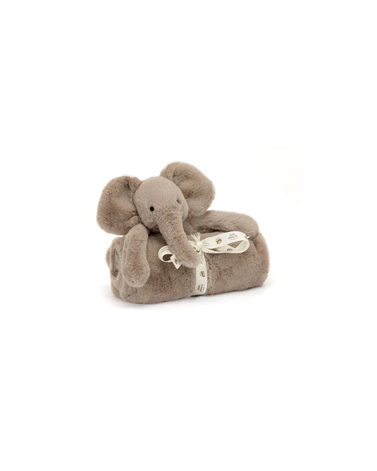 Jellycat Smudge Elephant Blankie - Unique Bunny