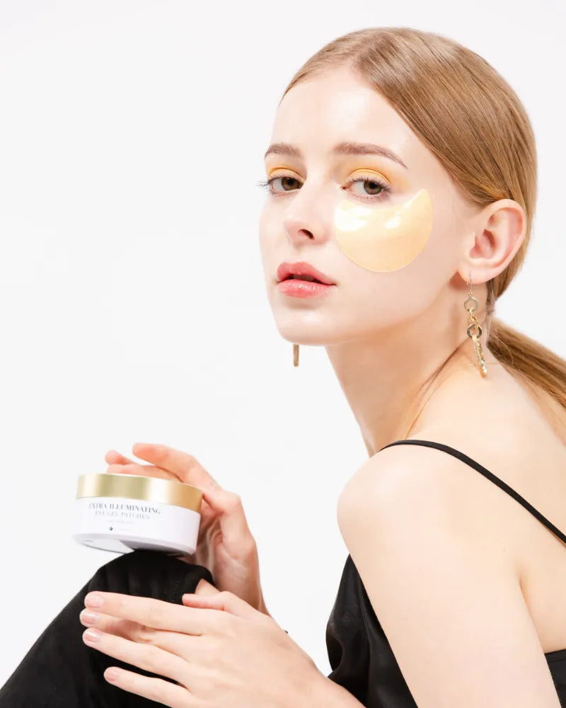 K-SECRET Extra Illuminating Eye Gel Patches (Vitamin C) - Unique Bunny