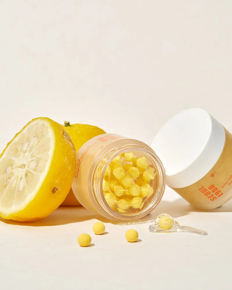 K-SECRET SEOUL 1988 Capsule Cream: Niacinamide 5% + Yuja - Unique Bunny