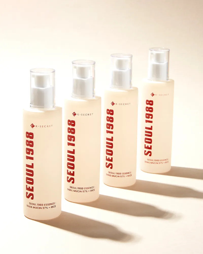 K-SECRET SEOUL 1988 Essence: Snail Mucin 97% + Rice - Unique Bunny