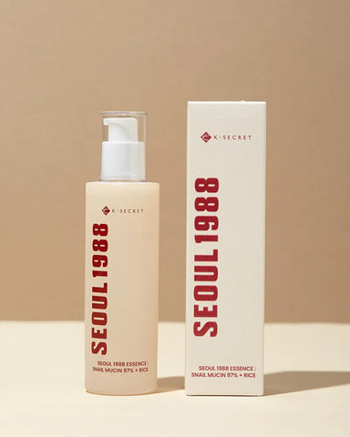 K-SECRET SEOUL 1988 Essence: Snail Mucin 97% + Rice - Unique Bunny