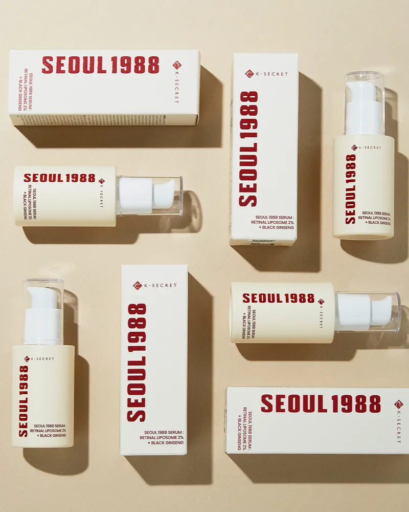 K-SECRET SEOUL 1988 Serum: Retinal Liposome 2% + Black Ginseng - Unique Bunny