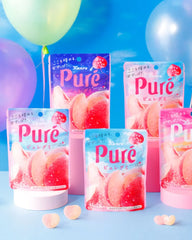Kanro Pure Gummy Peach Soda - unique Bunny