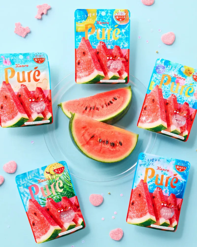 Kanro Salty Watermelon Gummy - Unique Bunny