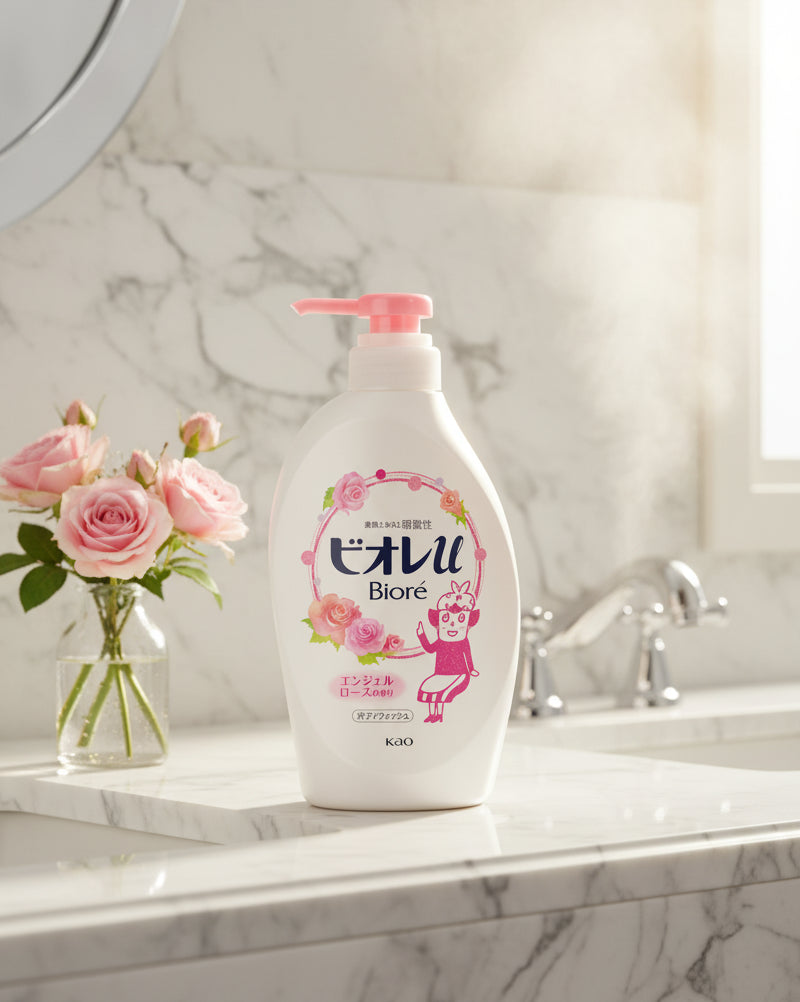 Kao Biore U Angel Rose Body Wash - Unique Bunny