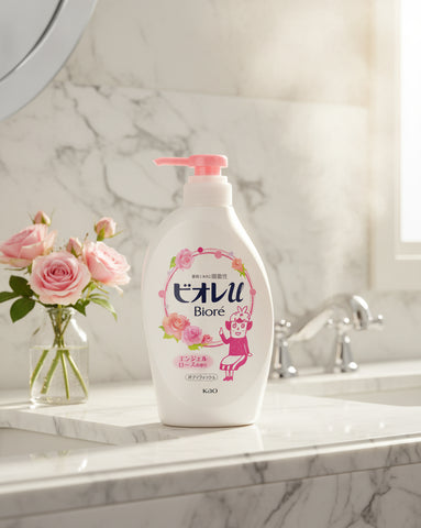 Kao Biore U Angel Rose Body Wash - Unique Bunny