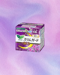 Kao Laurier Slim Guard Lavender Overnight Sanitary Pads - Unique Bunny