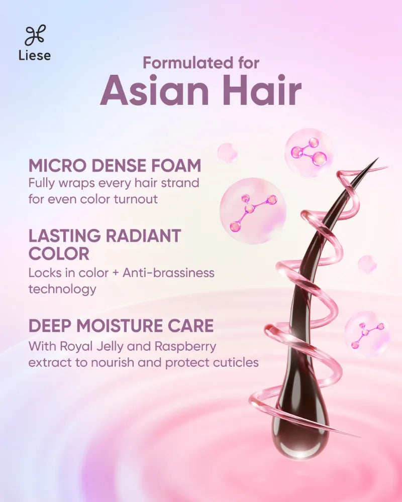 Kao Liese Prettia Bubble Hair Dye Design Series - Unique Bunny