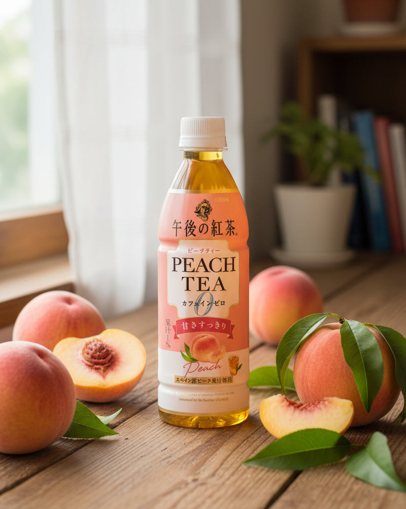 Kirin Afternoon Tea Caffeine-Free Peach Tea - Unique Bunny