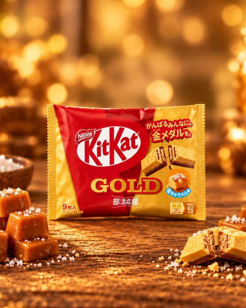 KitKat Gold Salted Caramel - Unique Bunny