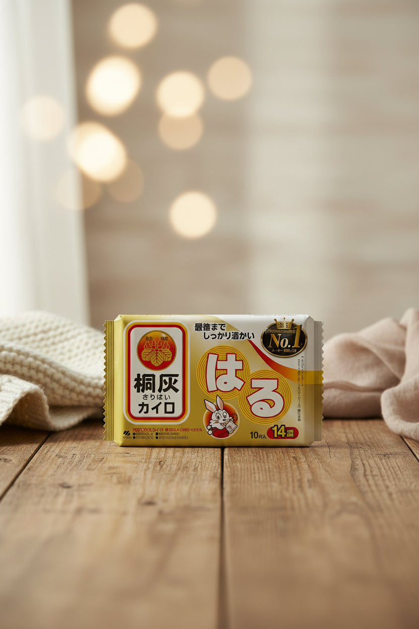 Kobayashi Kiribai Hokkairo Sticky Heat Pack - Unique Bunny