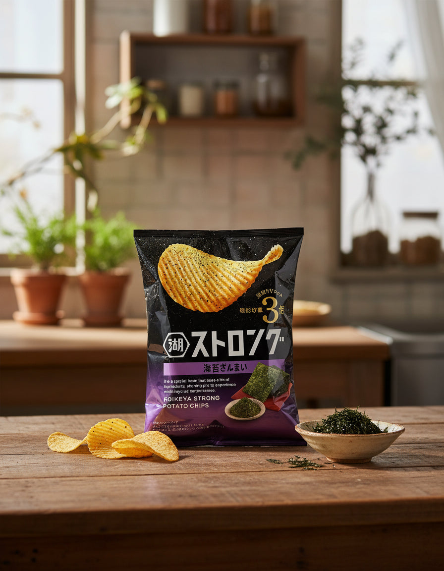 Koikeya Strong Seaweed Feast Chips - Unique Bunny