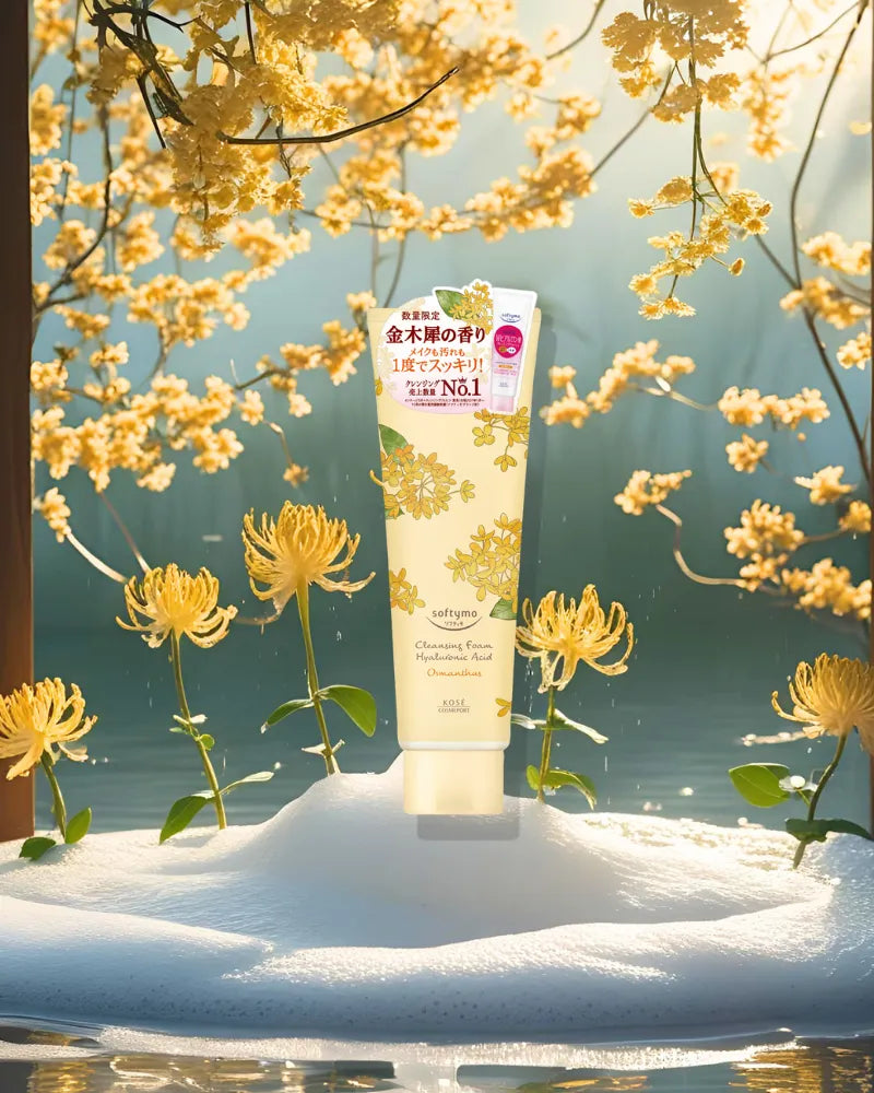 Kose Softymo Cleansing Foam Hyaluronic Acid | Osmanthus - Unique Bunny
