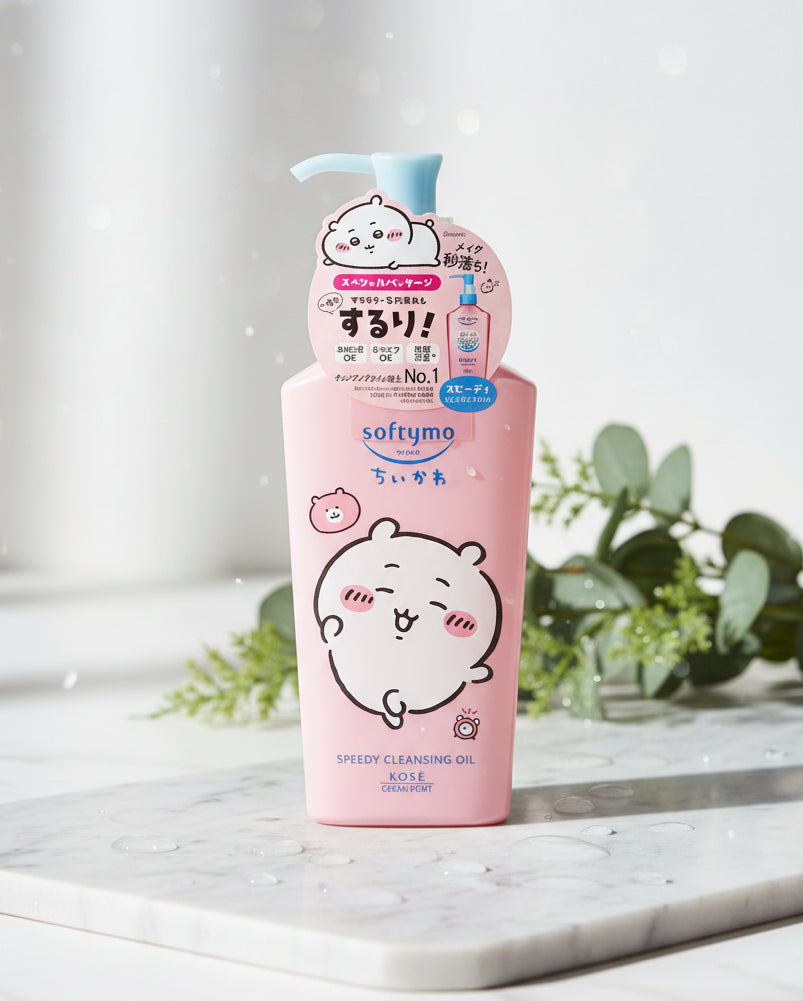 Kose Softymo Speedy Cleansing Oil Chiikawa - Unique Bunny