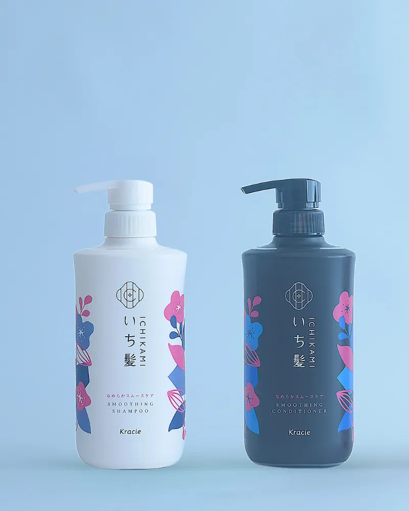 Kracie Ichikami Smoothing Shampoo & Conditioner Set - Unique Bunny