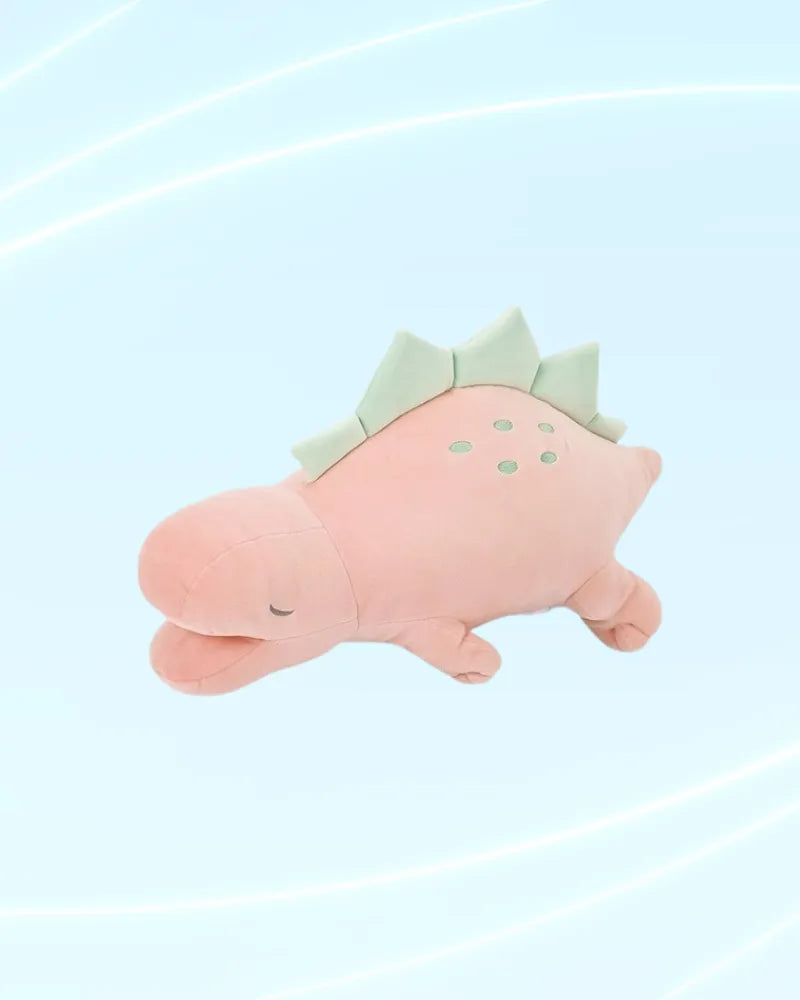 LIVHEART Nemu Nemu Plush | Pink Stegosaurus - Unique Bunny