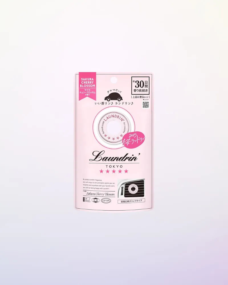 Laundrin Car Air Refresher | Sakura Cherry Blossom - unique Bunny