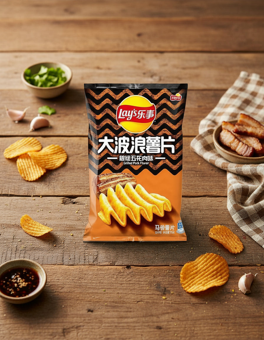 Lay's Grilled Pork Chips - Unique Bunny