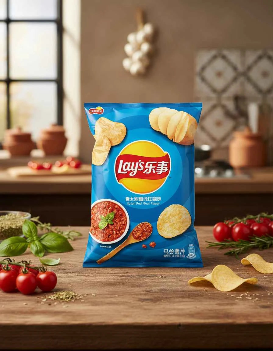 Lay's Italian Red Meat Chips