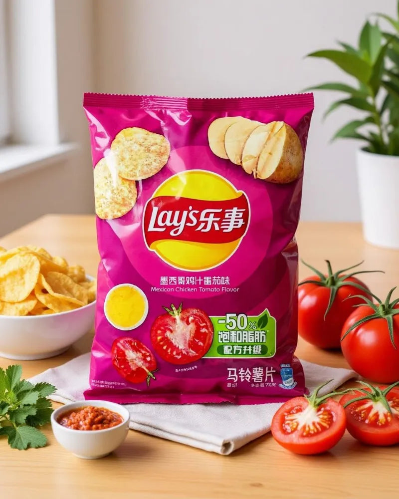 Lay's Mexican Chicken Tomato Chips - Unique Bunny