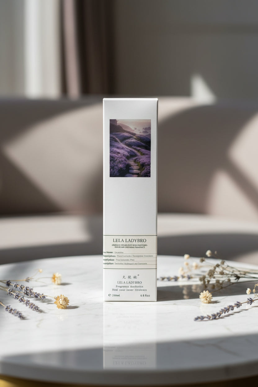 Lela Ladybro Lavender Reed Diffuser - Unique Bunny