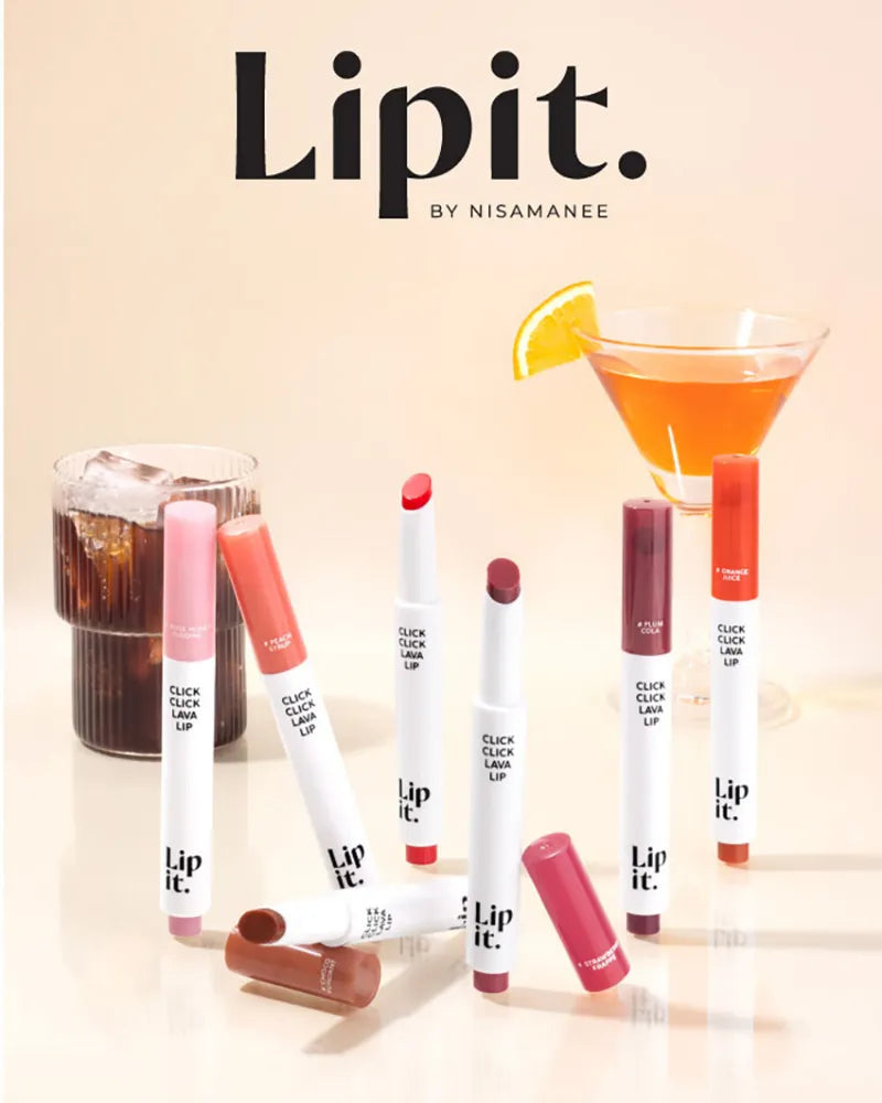 Lip It Click Click Lava Lip - Unique Bunny