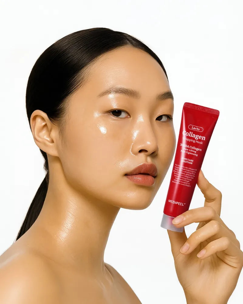 MEDIPEEL Red Lacto Collagen Wrapping Mask - Unique Bunny